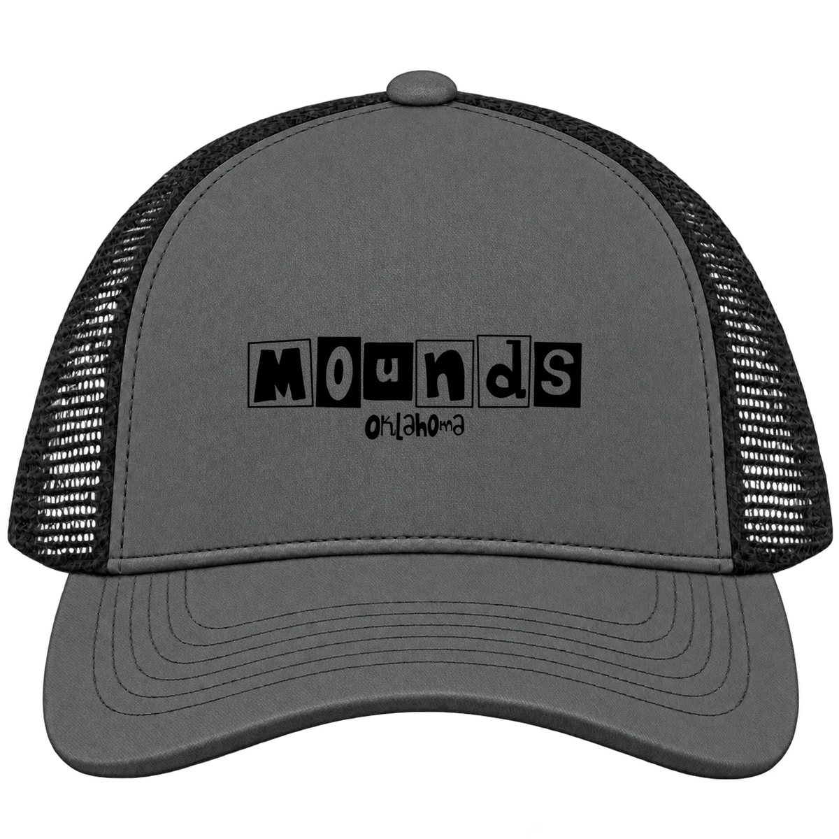Mounds, Oklahoma Hometown Trucker Cap