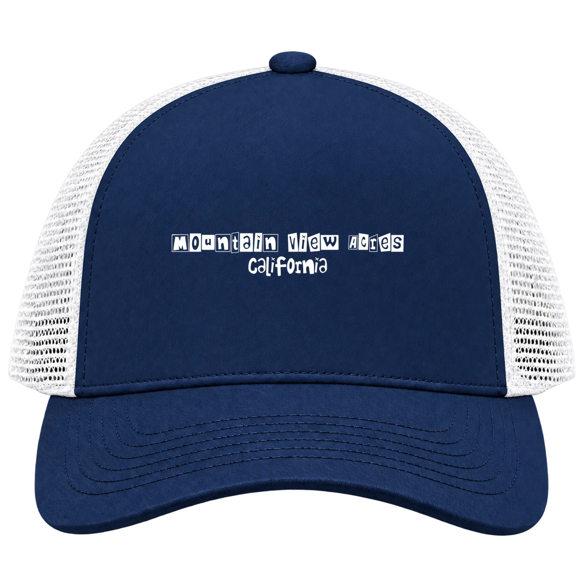Mountain View Acres, California Hometown Trucker Cap