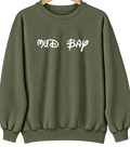 Mud Bay, Alaska Hometown Crewneck — Military Green