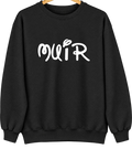 Muir, Michigan Hometown Crewneck — Black