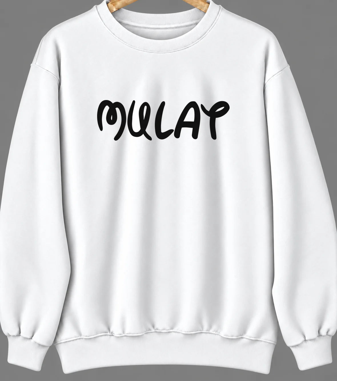 Mulat, Florida Hometown Crewneck — White