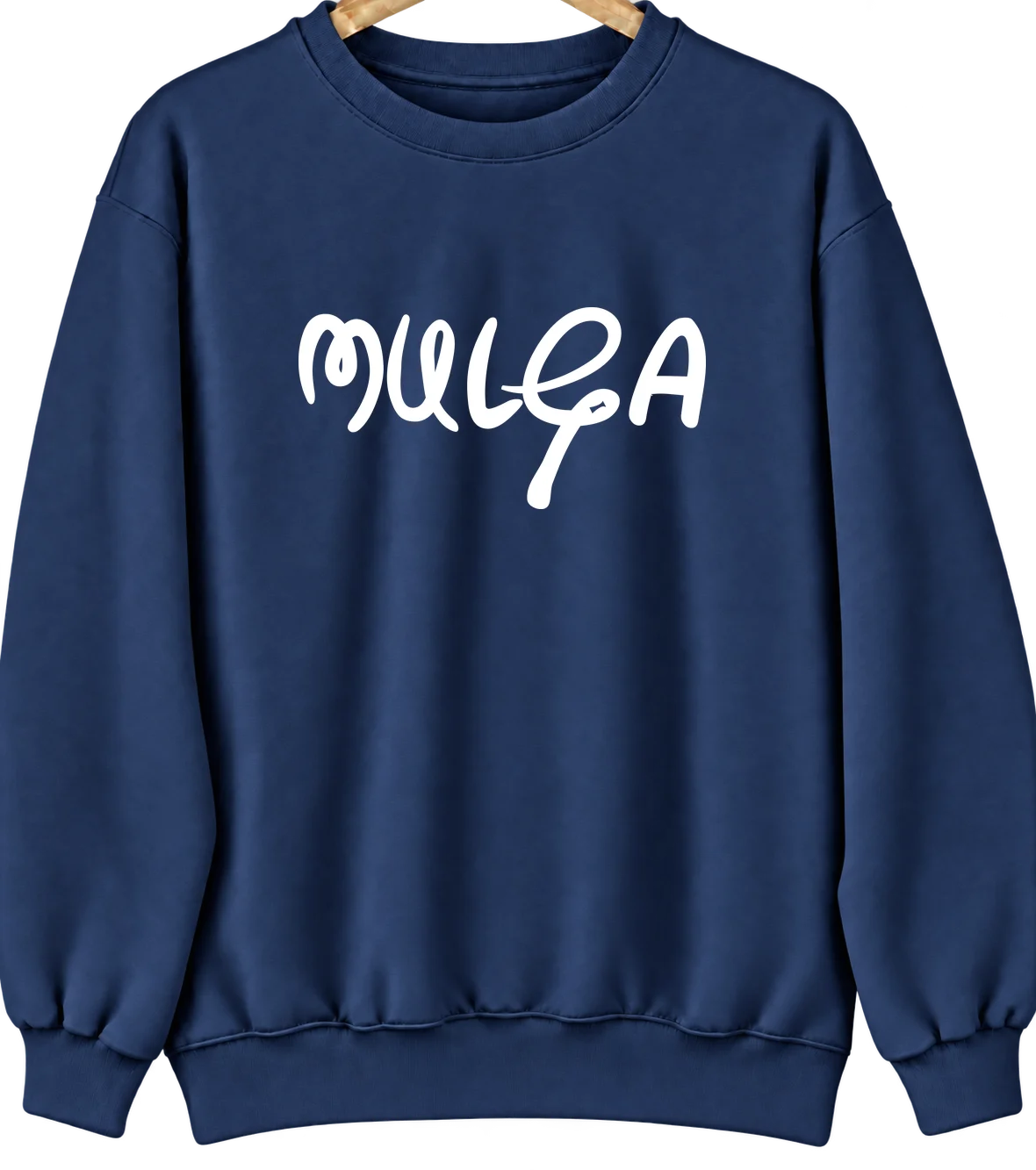 Mulga, Alabama Hometown Crewneck — Navy