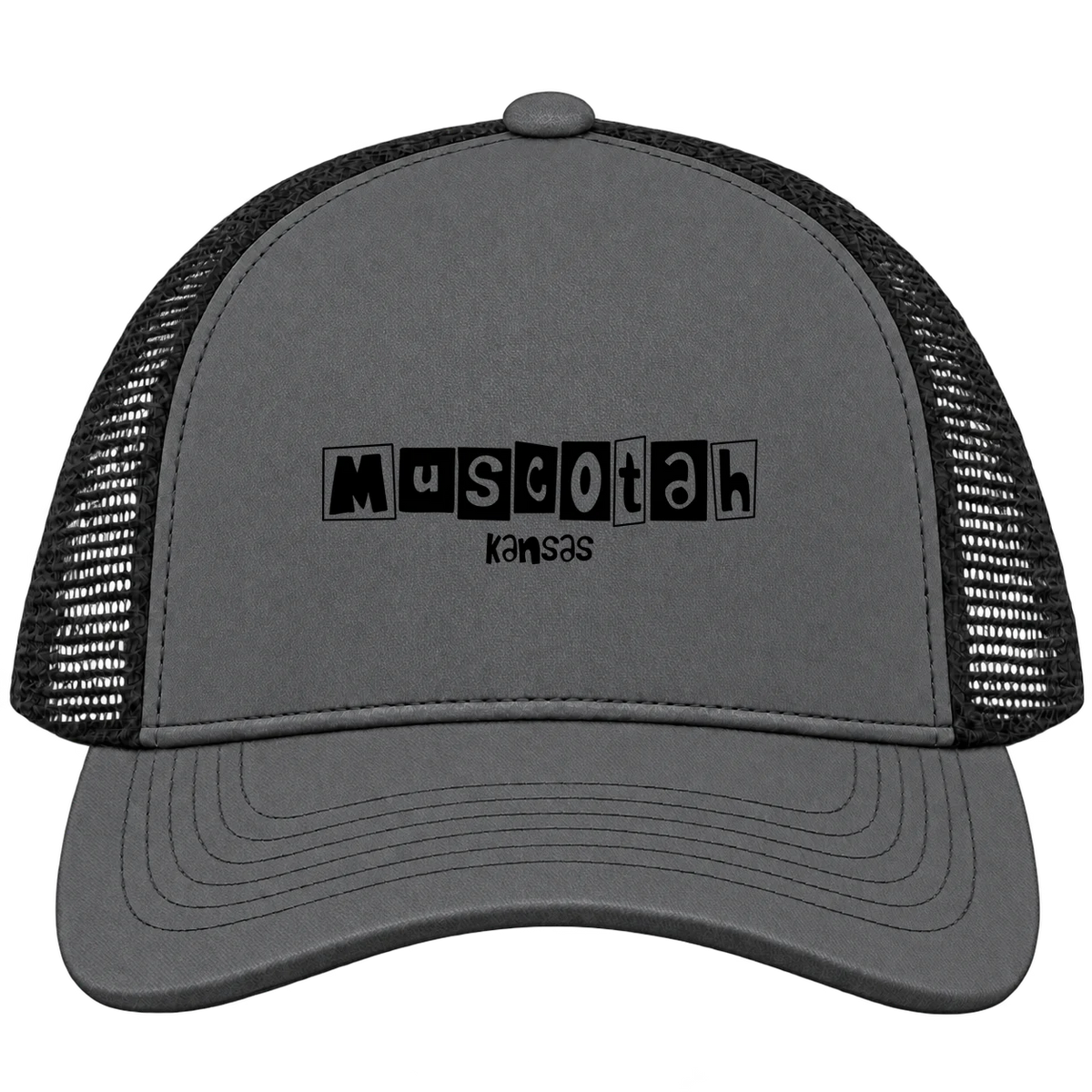Muscotah, Kansas Hometown Trucker Cap
