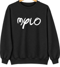 Mylo, North Dakota Hometown Crewneck — Black