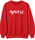Myrtle, Mississippi Hometown Crewneck — Red