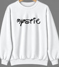 Mystic, Iowa Hometown Crewneck — White