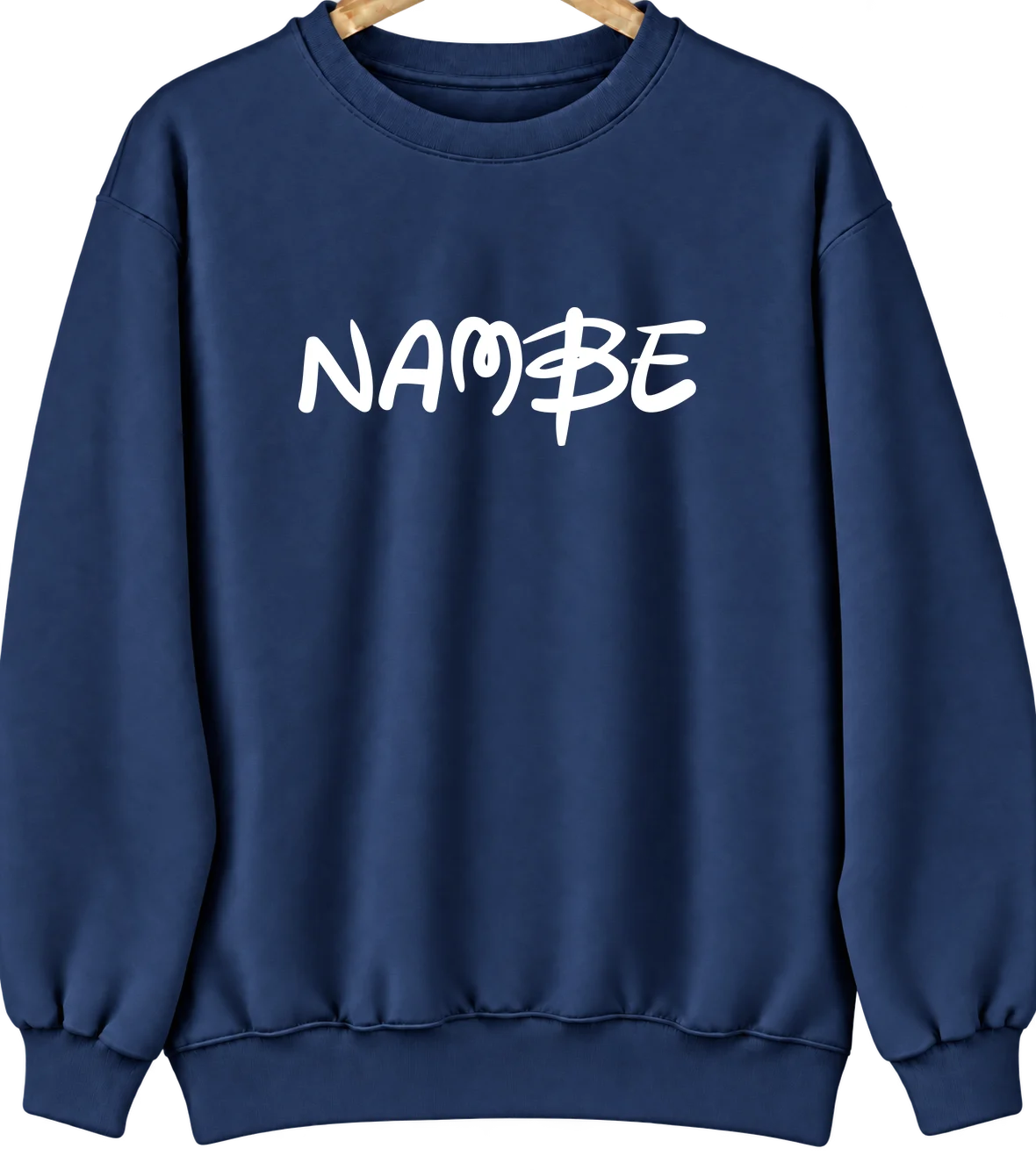 Nambe, New Mexico Hometown Crewneck — Navy