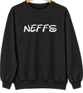 Neffs, Ohio Hometown Crewneck — Black