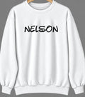 Nelson, Wisconsin Hometown Crewneck — White