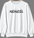 Nenzel, Nebraska Hometown Crewneck — White