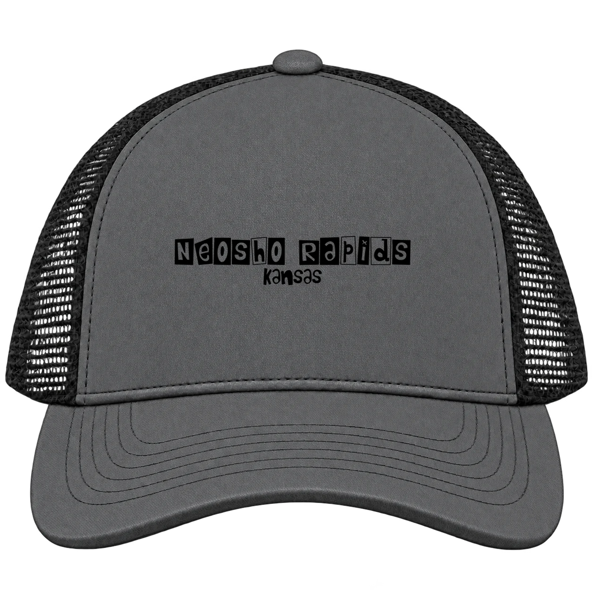 Neosho Rapids, Kansas Hometown Trucker Cap