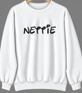 Nettie, West Virginia Hometown Crewneck — White