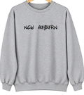 New Auburn, Minnesota Hometown Crewneck — Sport Grey