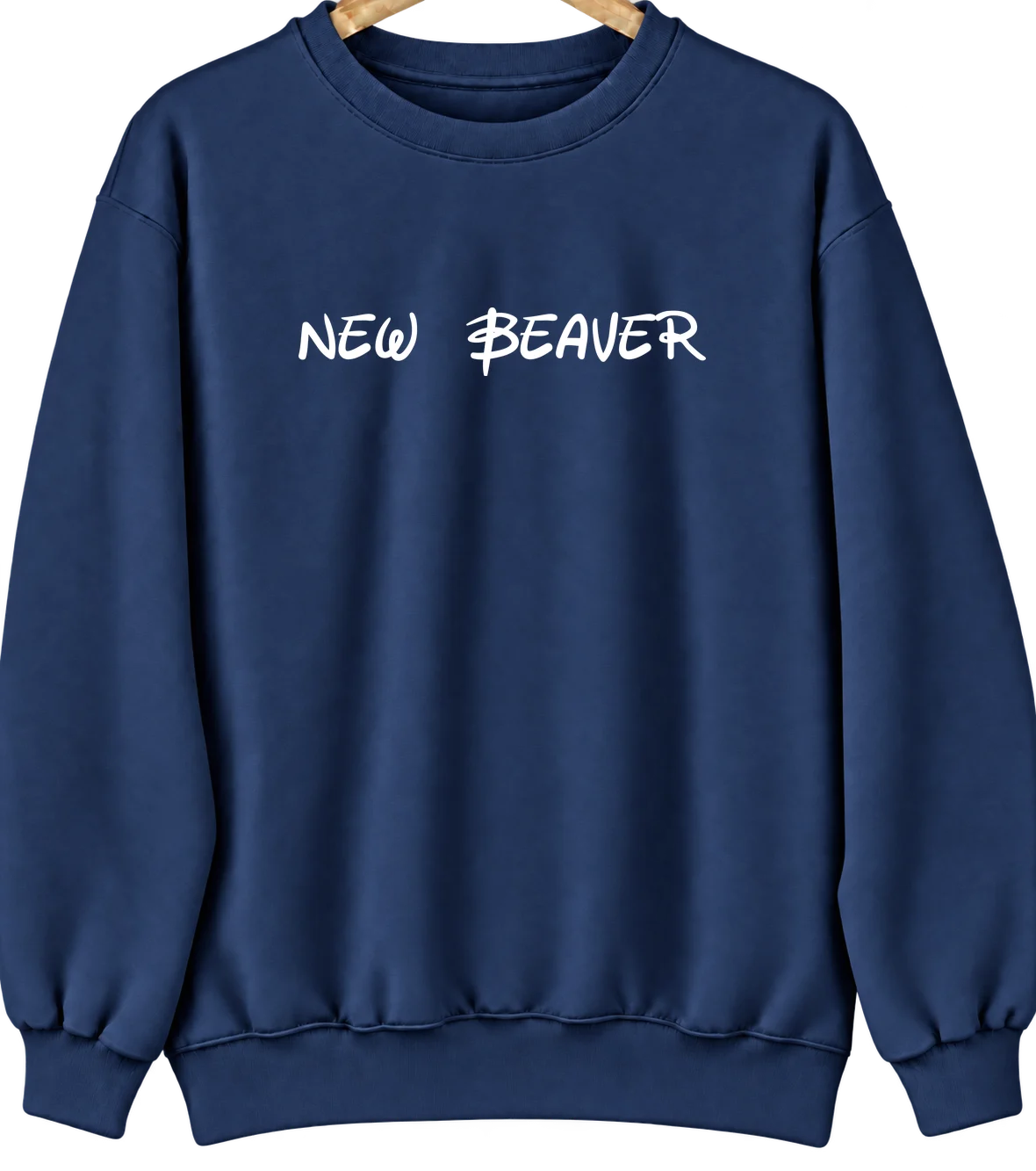 New Beaver, Pennsylvania Hometown Crewneck — Navy