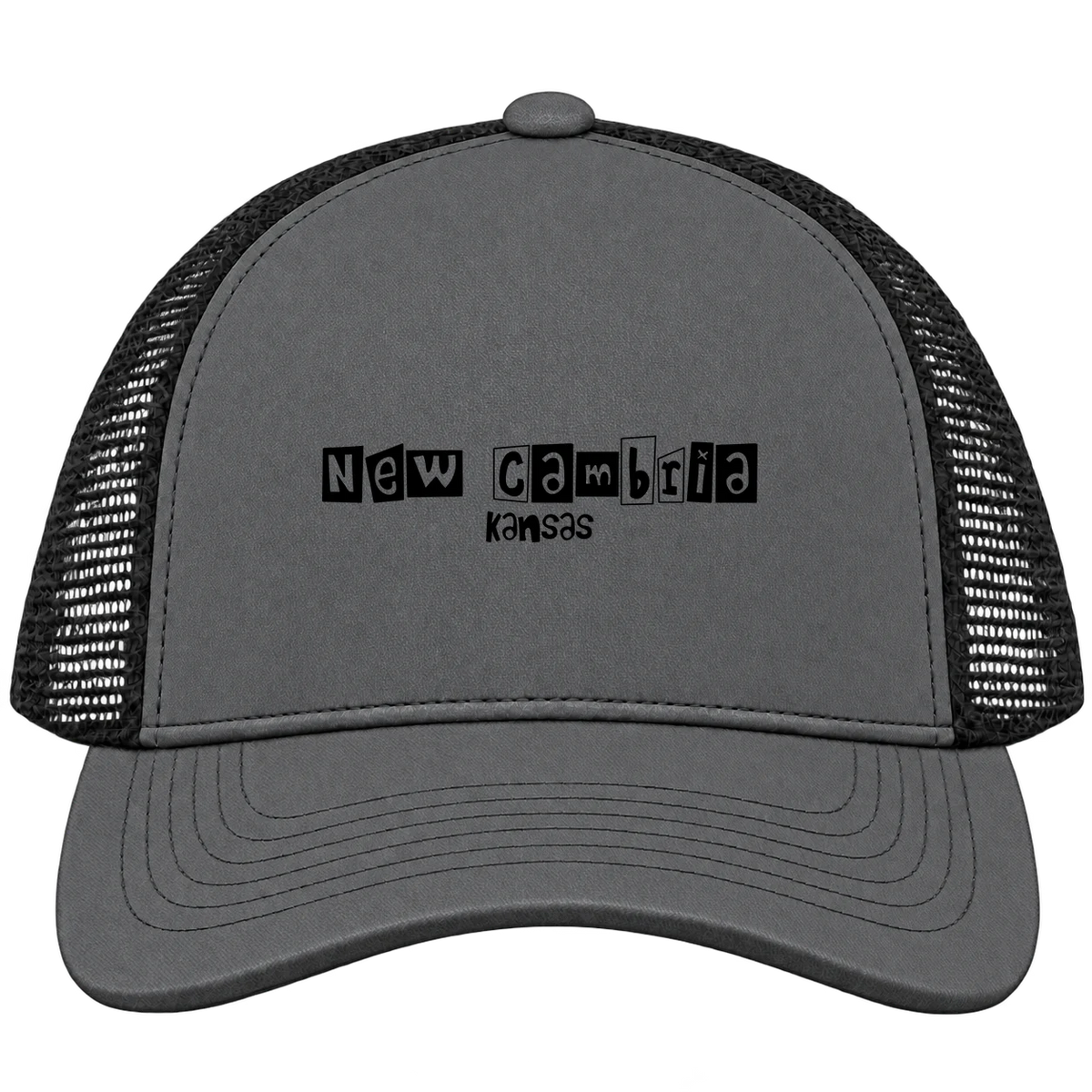 New Cambria, Kansas Hometown Trucker Cap