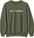 New Carlisle, Ohio Hometown Crewneck — Military Green