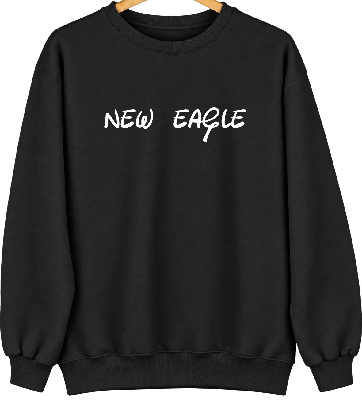 New Eagle, Pennsylvania Hometown Crewneck — Black