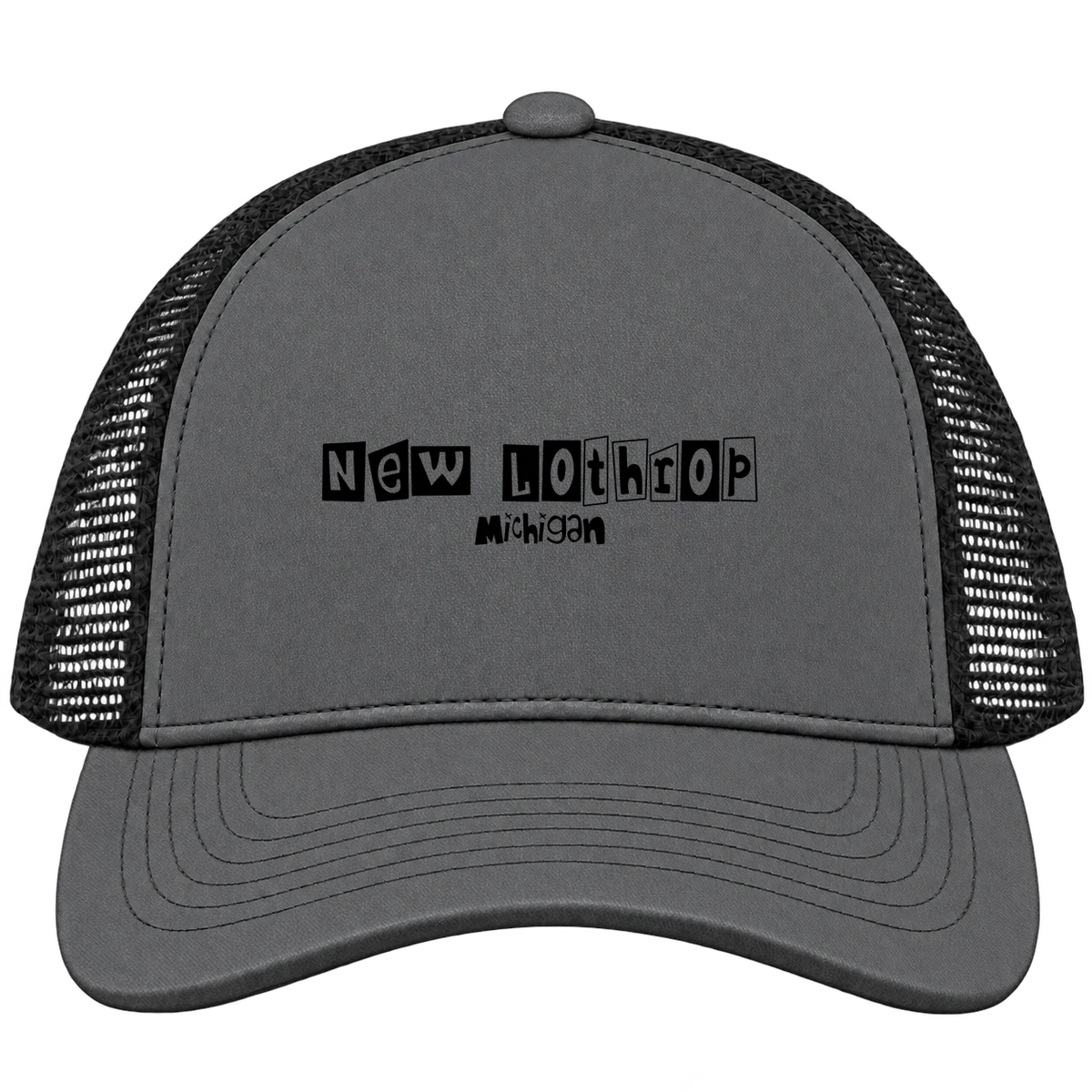 New Lothrop, Michigan Hometown Trucker Cap