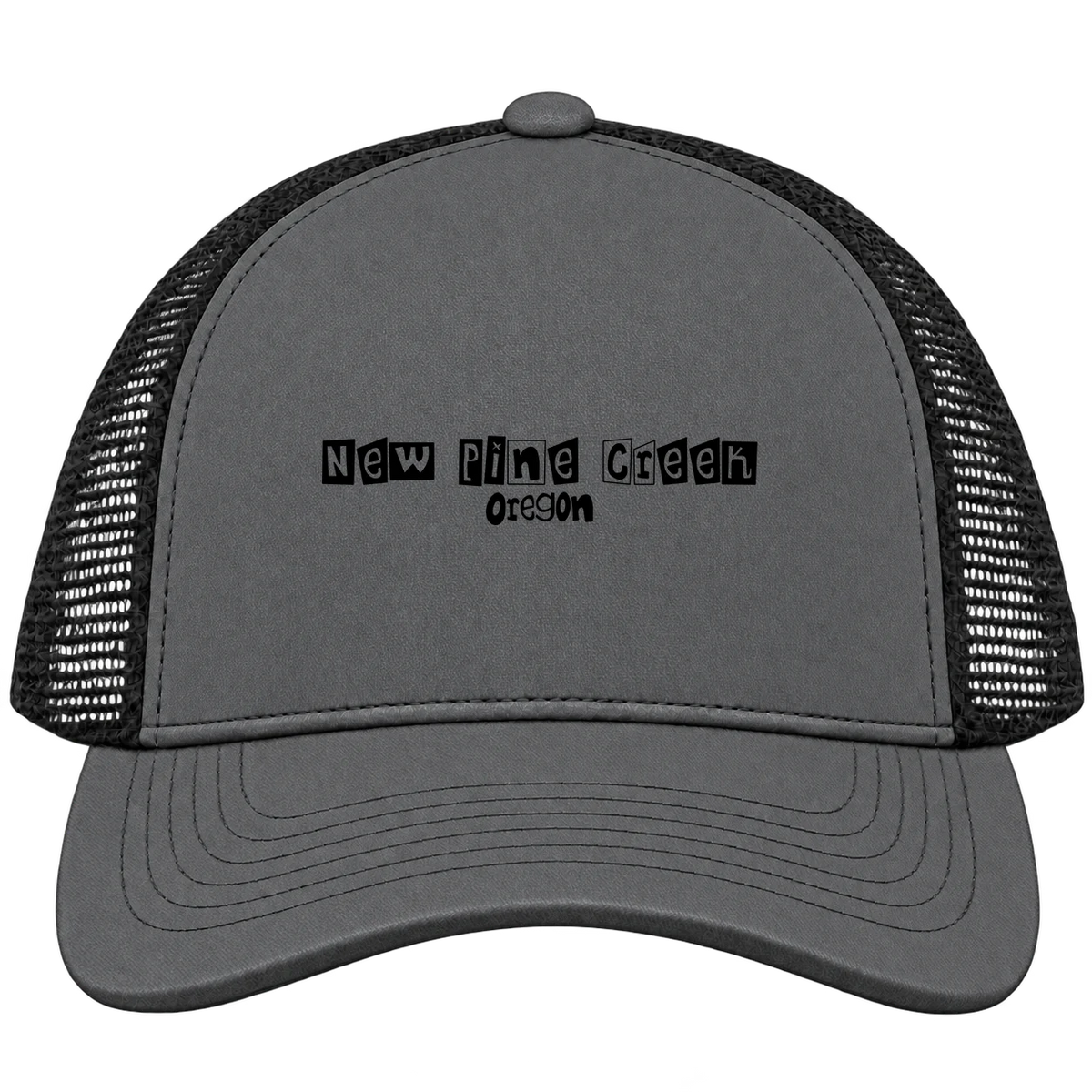 New Pine Creek, Oregon Hometown Trucker Cap