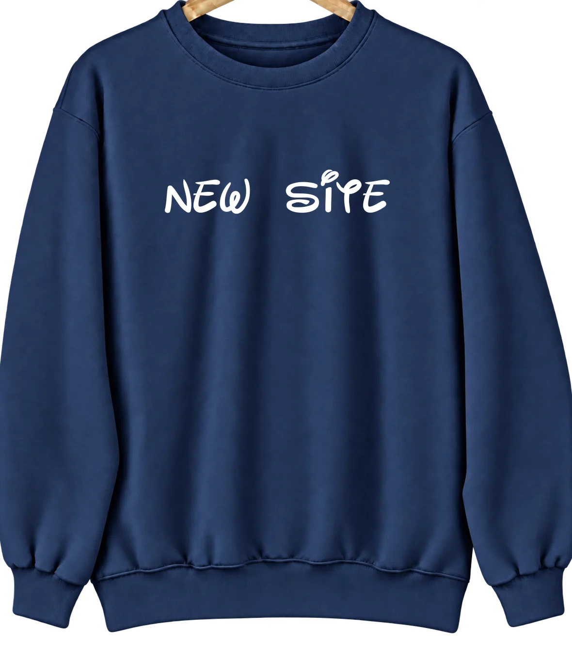 New Site, Alabama Hometown Crewneck — Navy