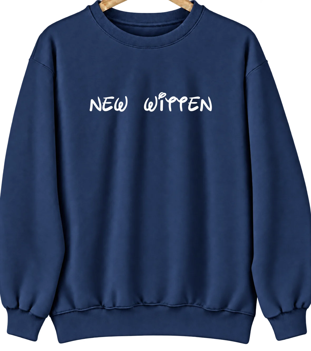 New Witten, South Dakota Hometown Crewneck — Navy