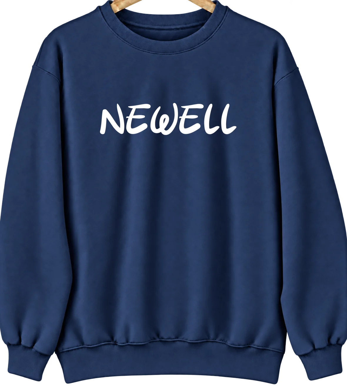Newell, California Hometown Crewneck — Navy