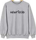 Newfield, New York Hometown Crewneck — Sport Grey