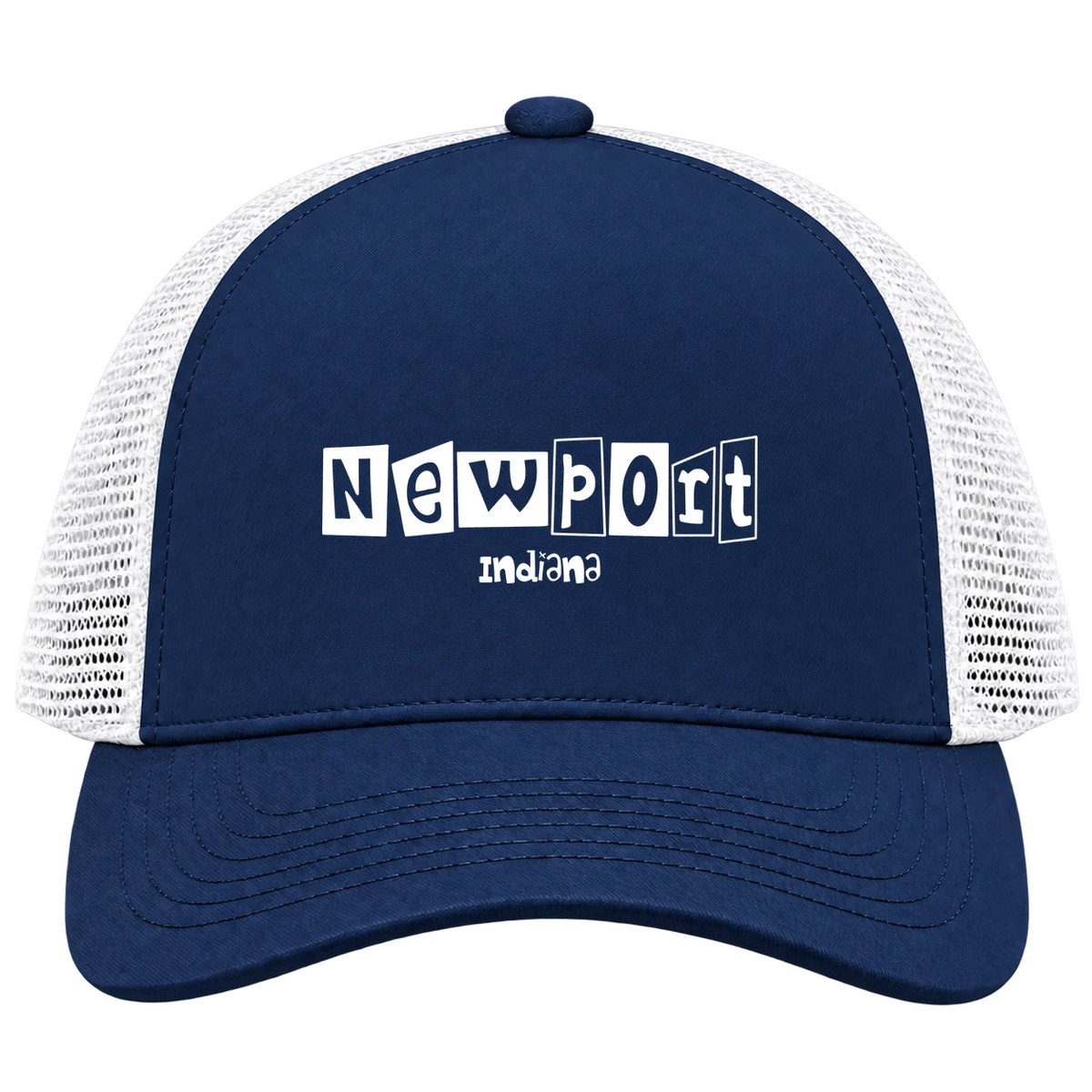 Newport, Indiana Hometown Trucker Cap