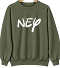 Ney, Ohio Hometown Crewneck — Military Green