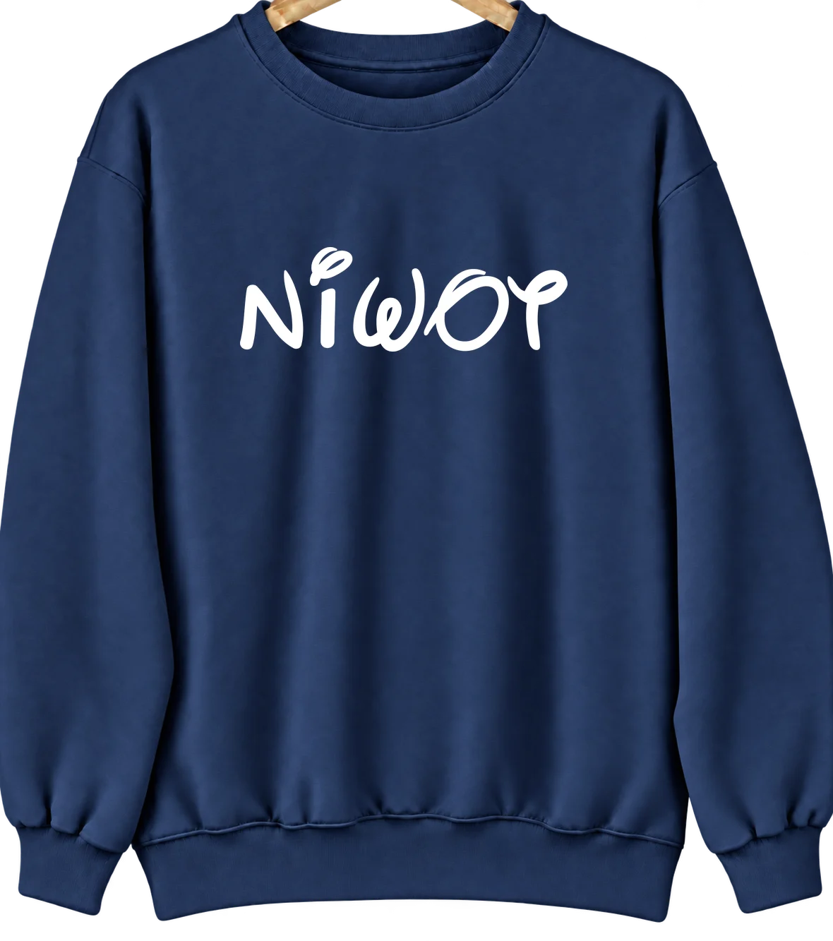 Niwot, Colorado Hometown Crewneck — Navy