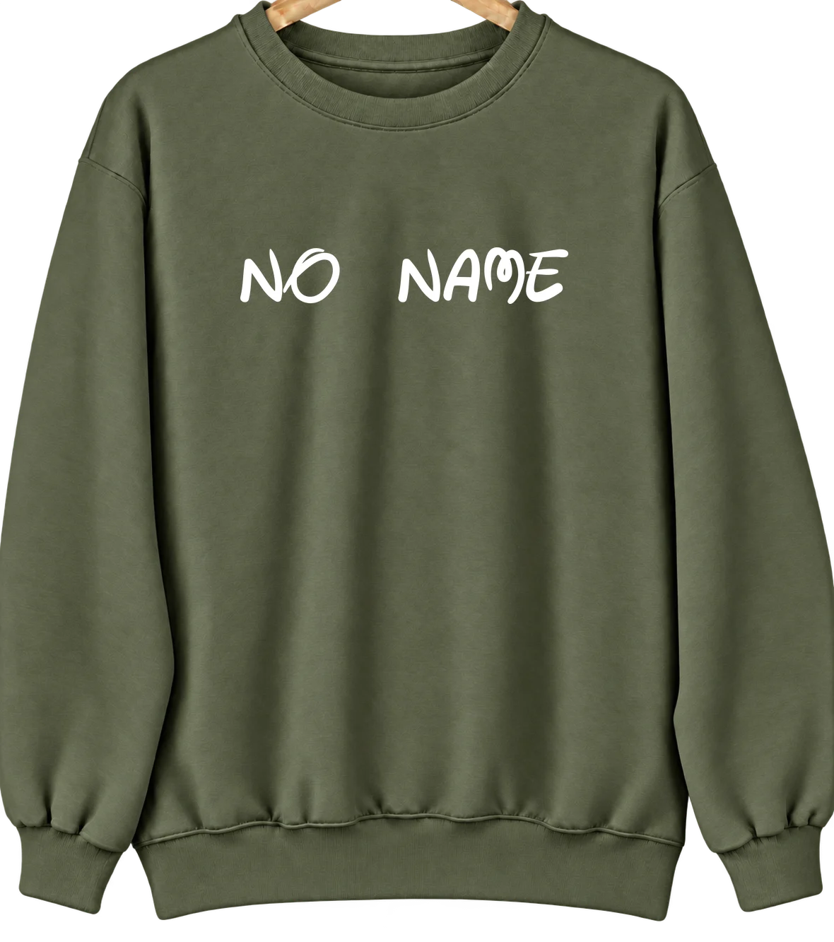 No Name, Colorado Hometown Crewneck — Military Green