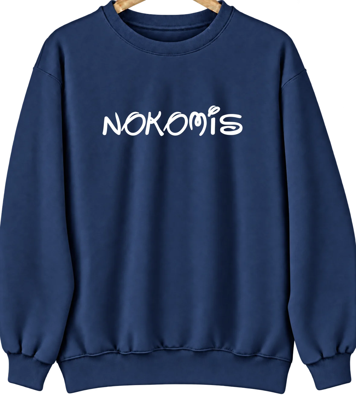 Nokomis, Illinois Hometown Crewneck — Navy