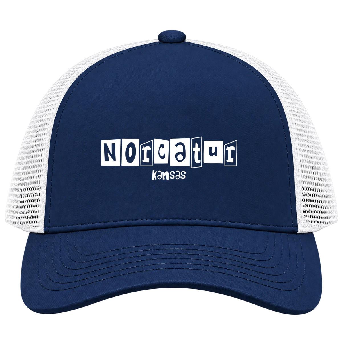 Norcatur, Kansas Hometown Trucker Cap