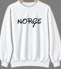 Norge, Oklahoma Hometown Crewneck — White