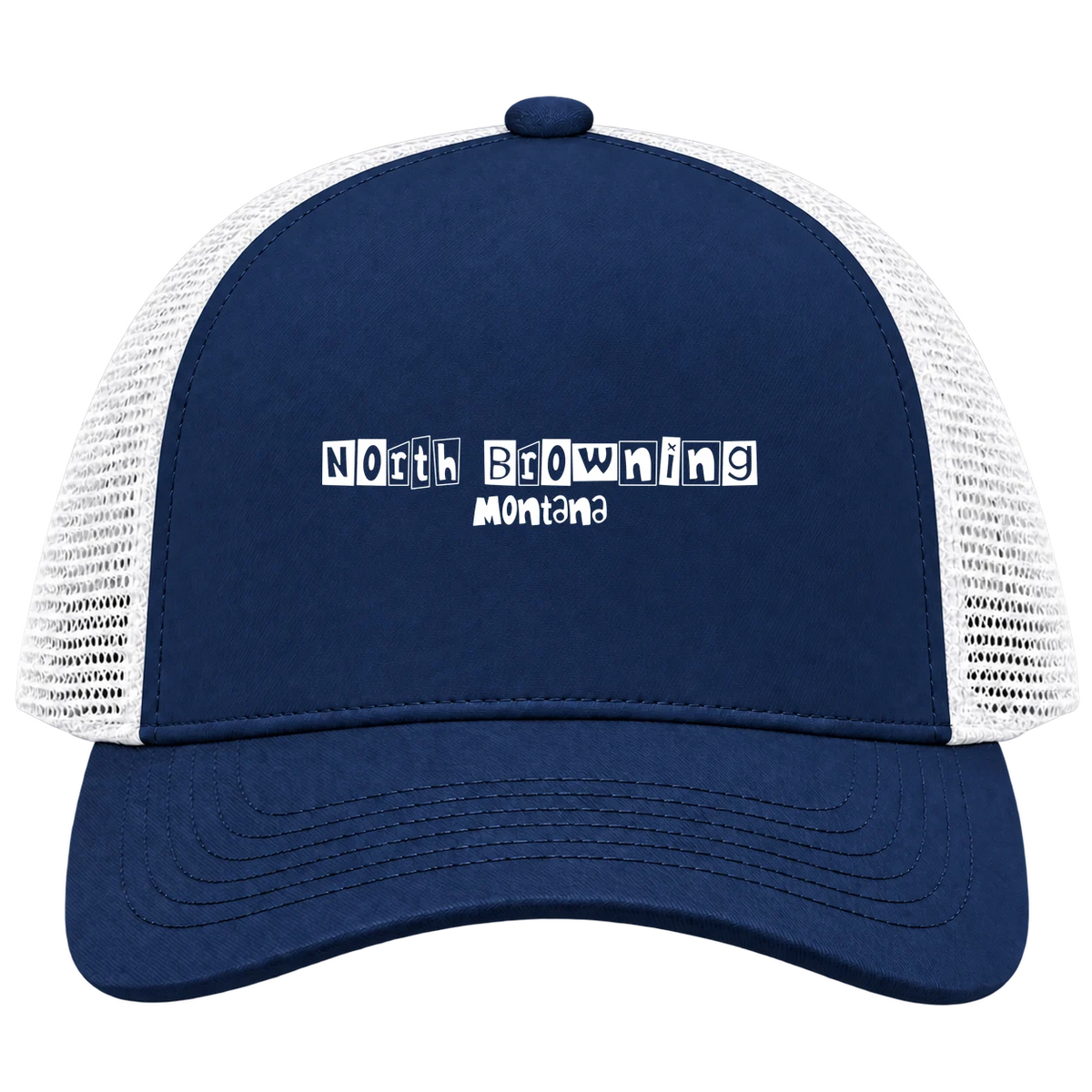North Browning, Montana Hometown Trucker Cap