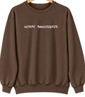 North Manchester, Indiana Hometown Crewneck — Brown