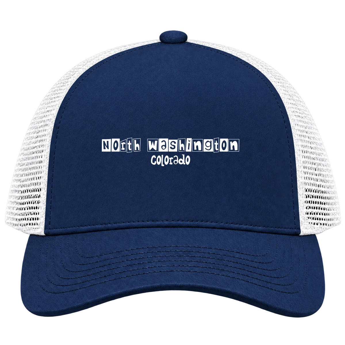 North Washington, Colorado Hometown Trucker Cap