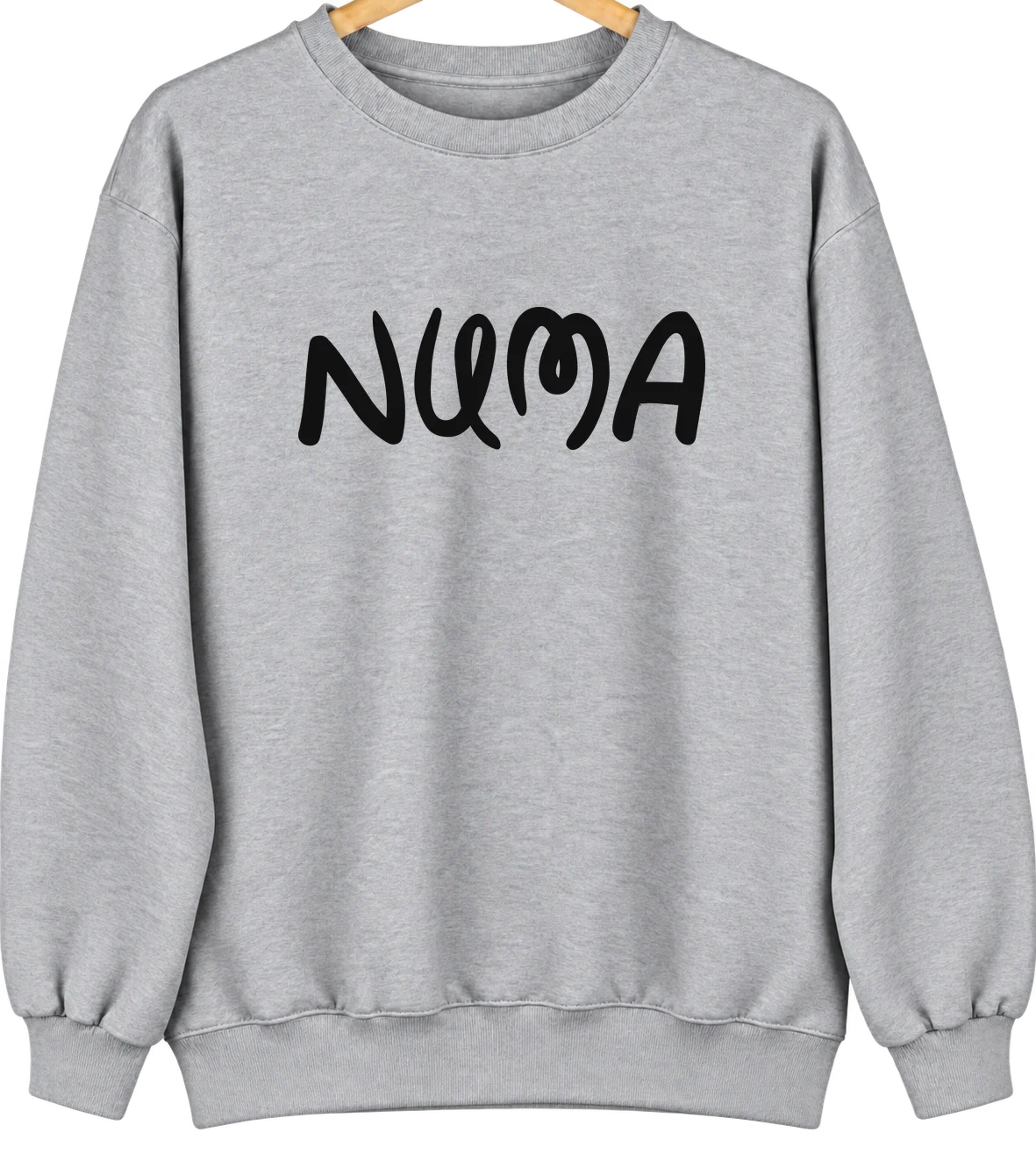 Numa, Iowa Hometown Crewneck — Sport Grey