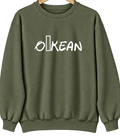 O'Kean, Arkansas Hometown Crewneck — Military Green