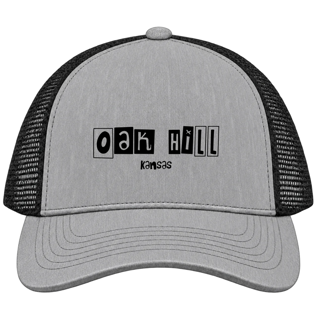 Oak Hill, Kansas Hometown Trucker Cap