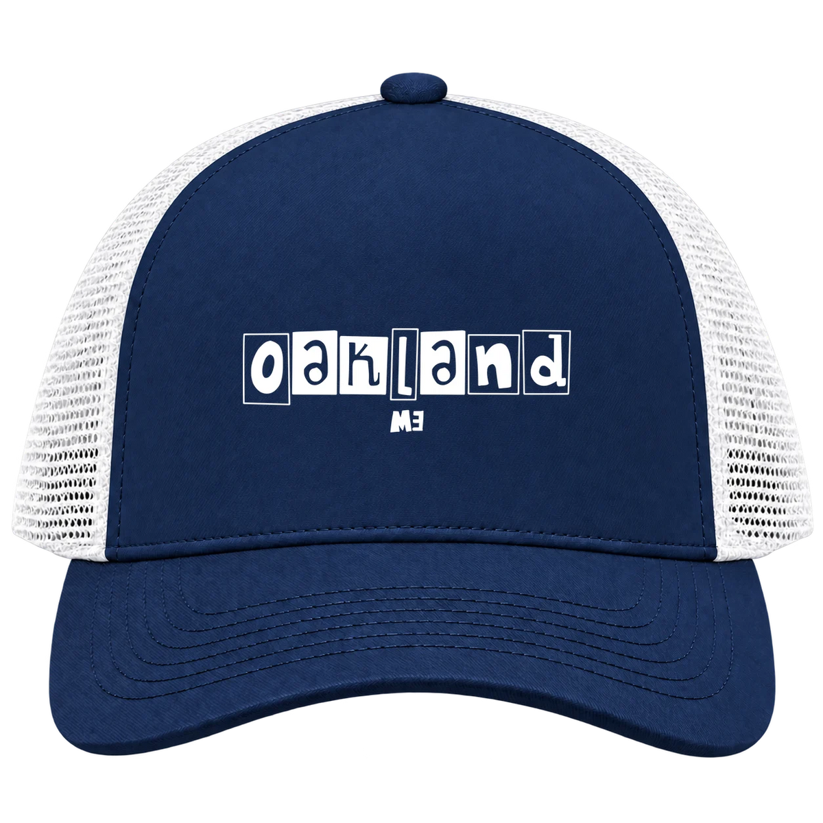 Oakland, ME Hometown Trucker Cap