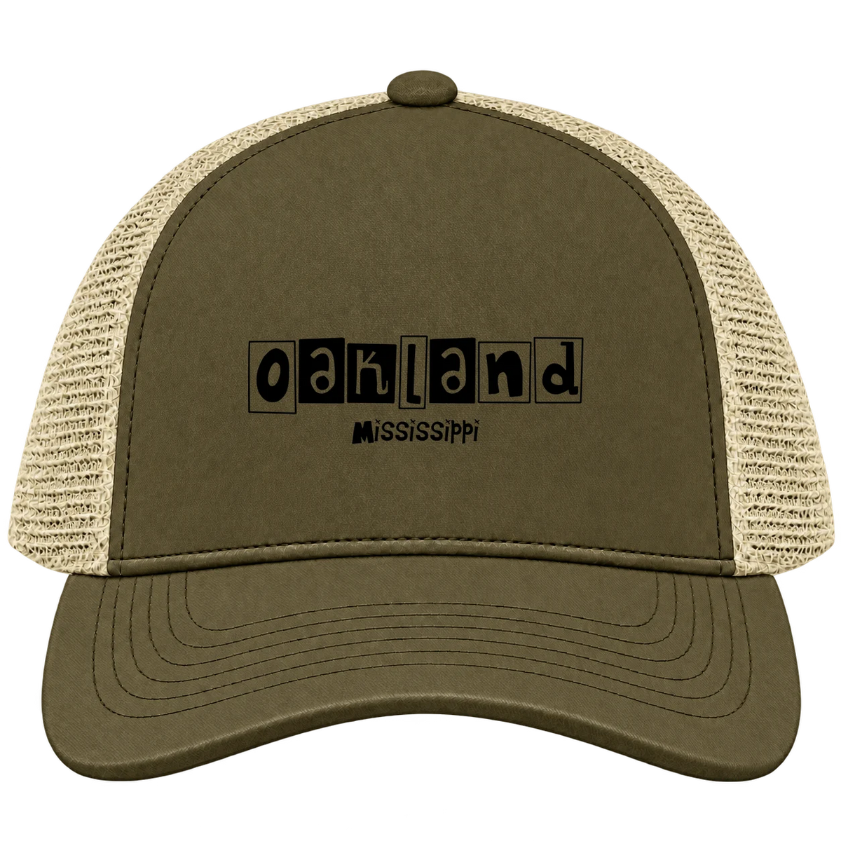 Oakland, Mississippi Hometown Trucker Cap