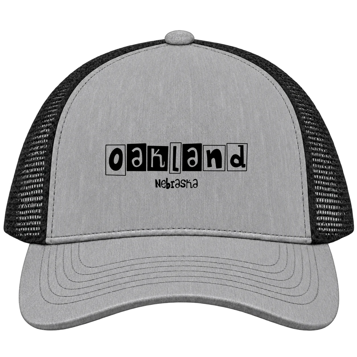 Oakland, Nebraska Hometown Trucker Cap