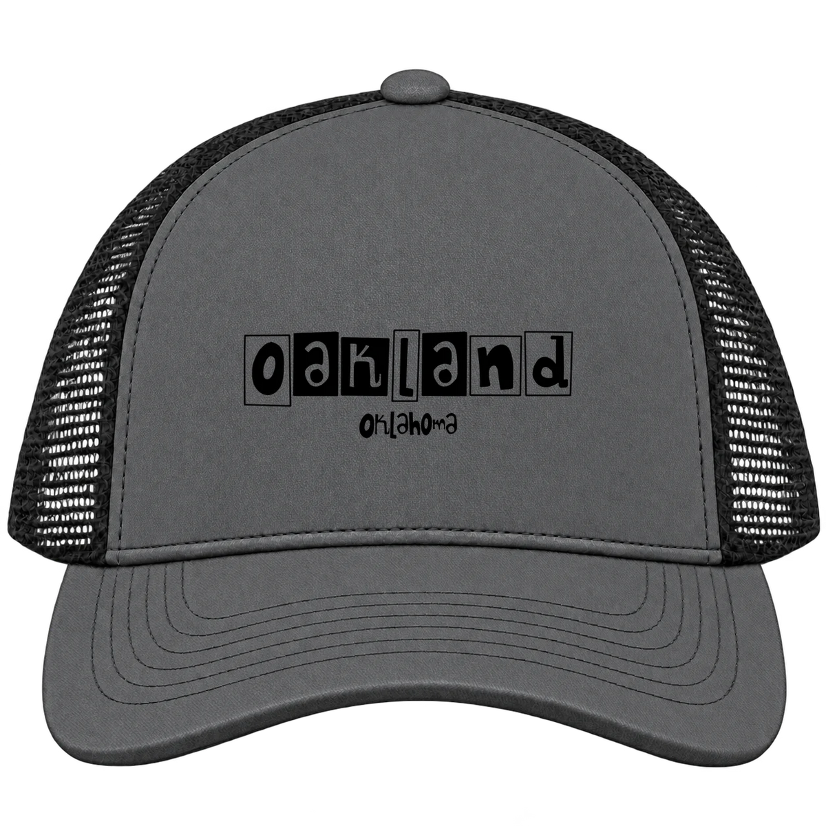 Oakland, Oklahoma Hometown Trucker Cap