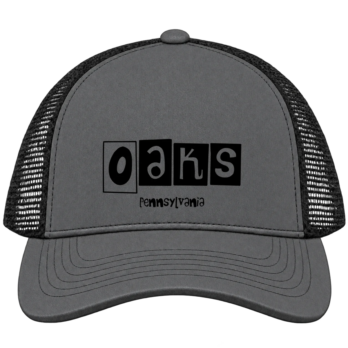 Oaks, Pennsylvania Hometown Trucker Cap