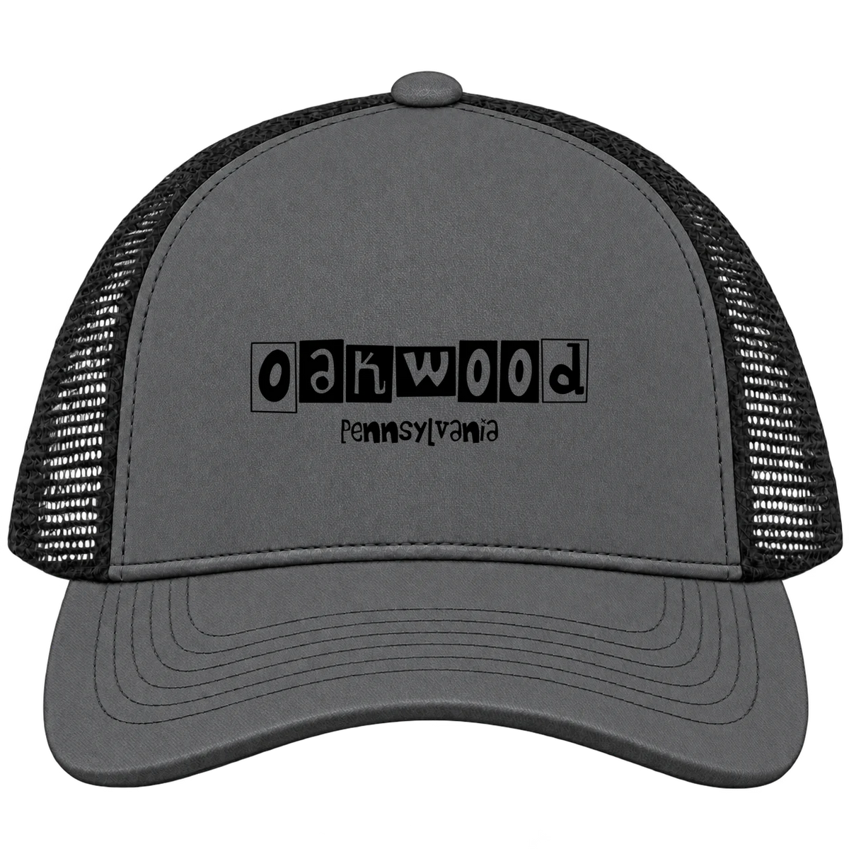 Oakwood, Pennsylvania Hometown Trucker Cap