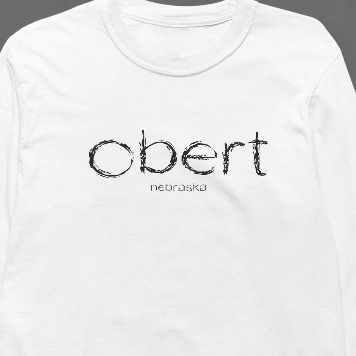 Obert, Nebraska Hometown Long-Sleeve