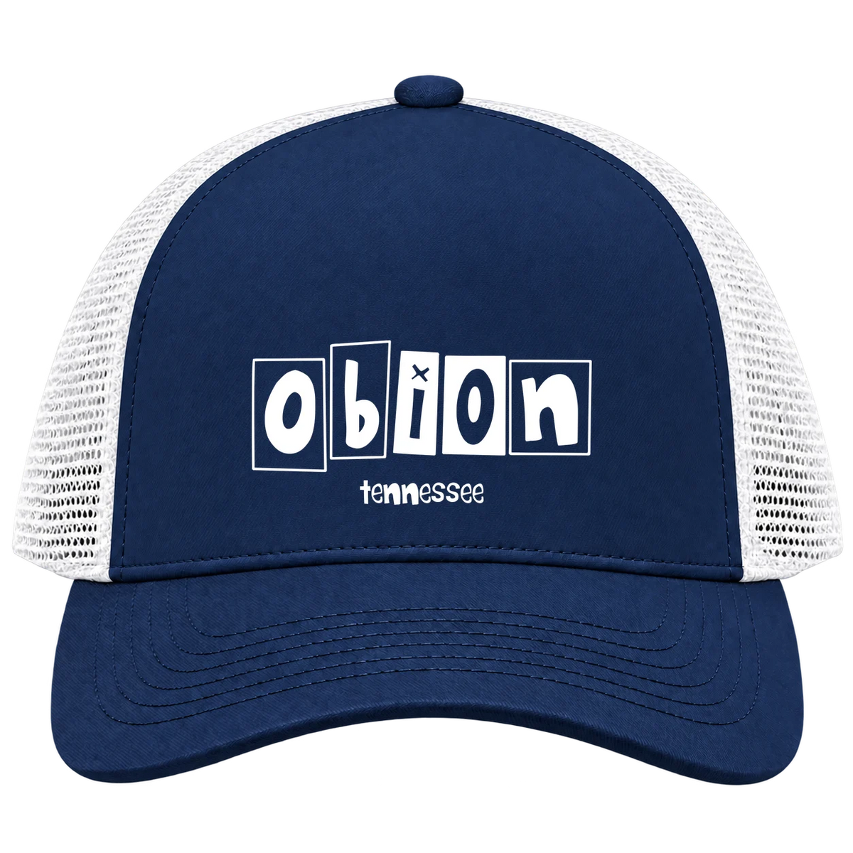 Obion, Tennessee Hometown Trucker Cap