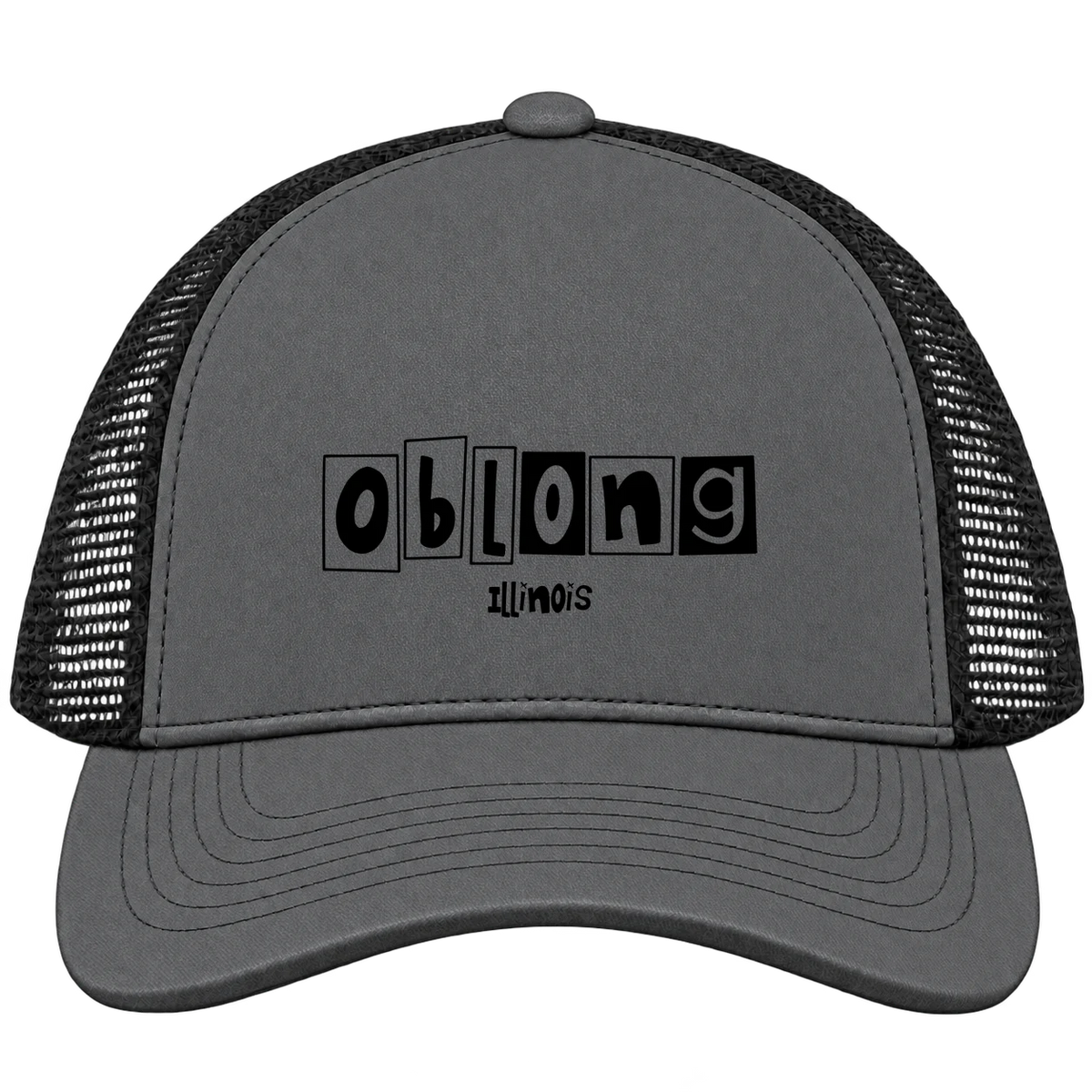 Oblong, Illinois Hometown Trucker Cap