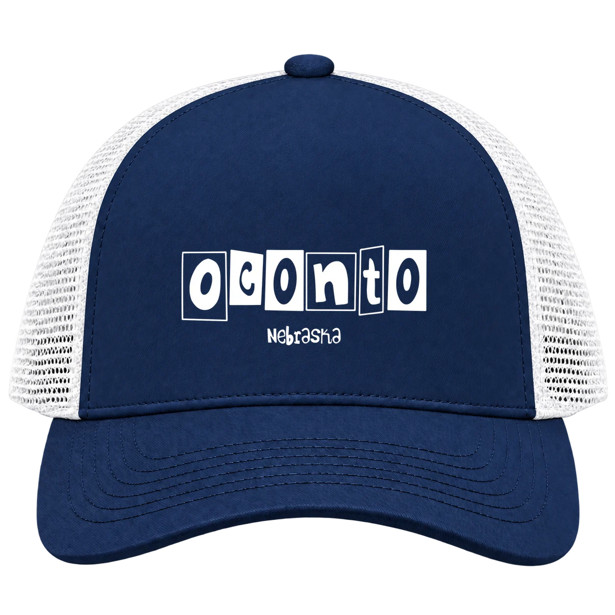 Oconto, Nebraska Hometown Trucker Cap